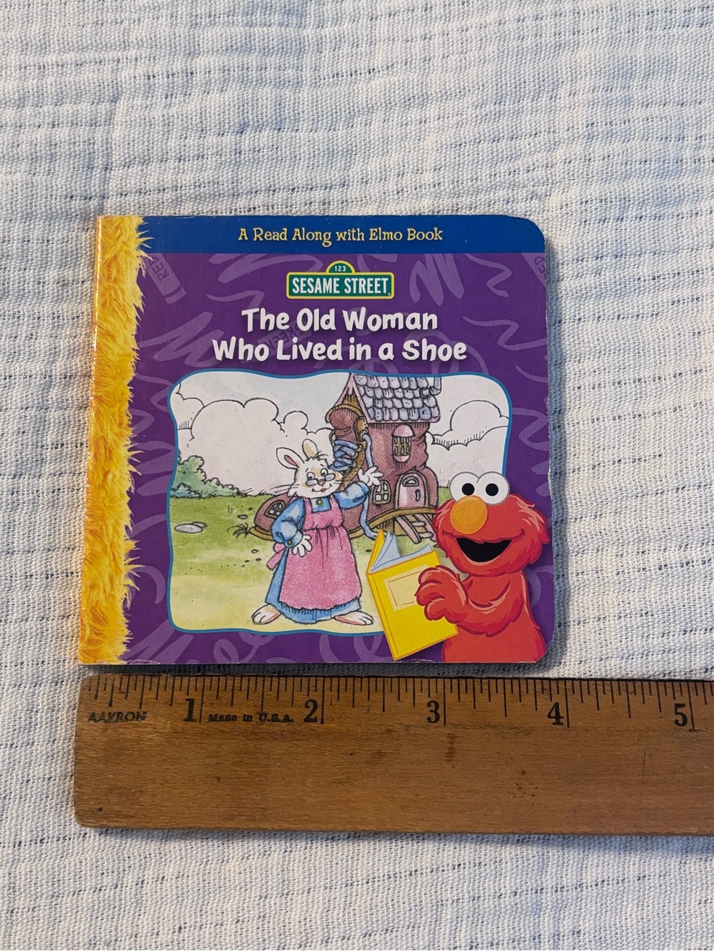Sesame Street The Old Woman Who Lived in a Shoe - Purple Kids Book